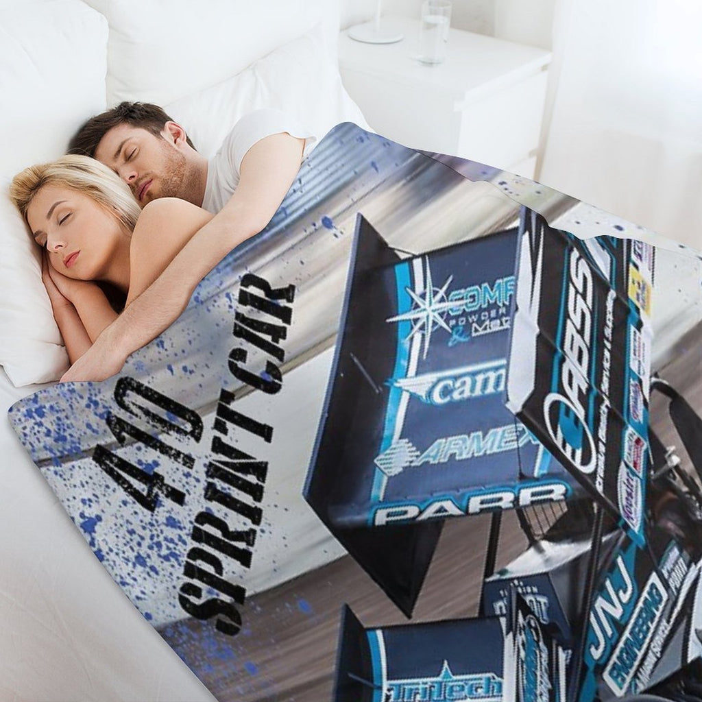Big 410 Sprint Car All-season Throw Blanket