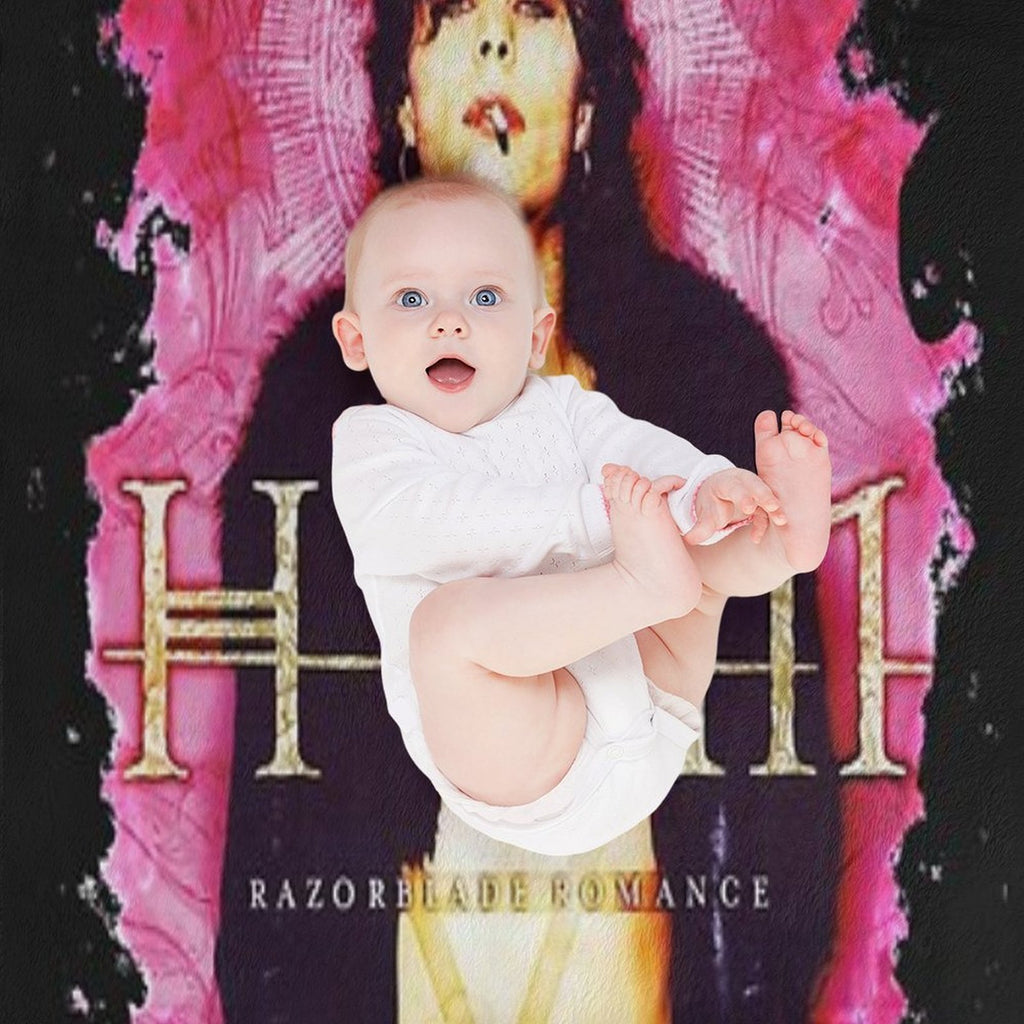 Him Band Vv H I M Him Ville Valo Razorblade Romance Smoke Gift-ready Throw Blanket