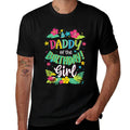 Daddy of The Birthday Girl Shirt Dad Aloha Hawaii Party 1st  Lightweight T-Shirt