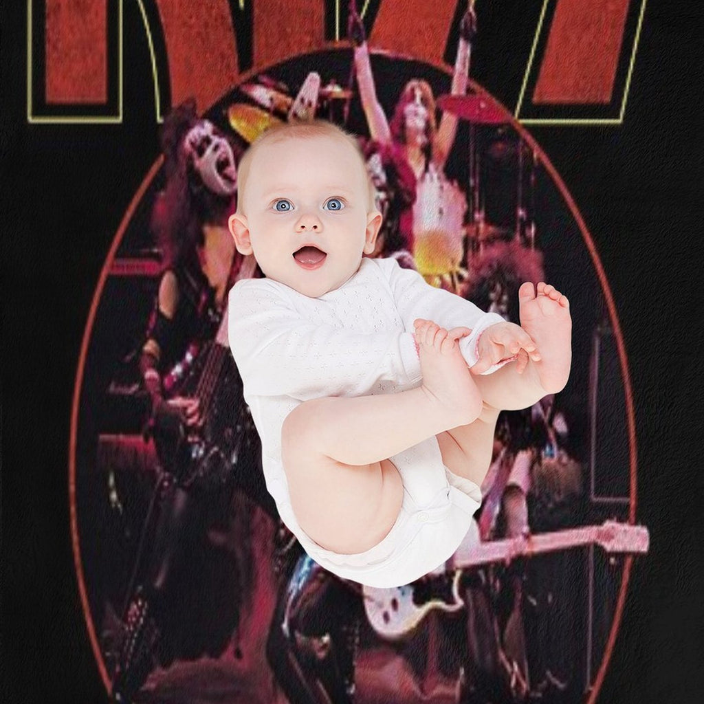 Kiss Band All-season Throw Blanket