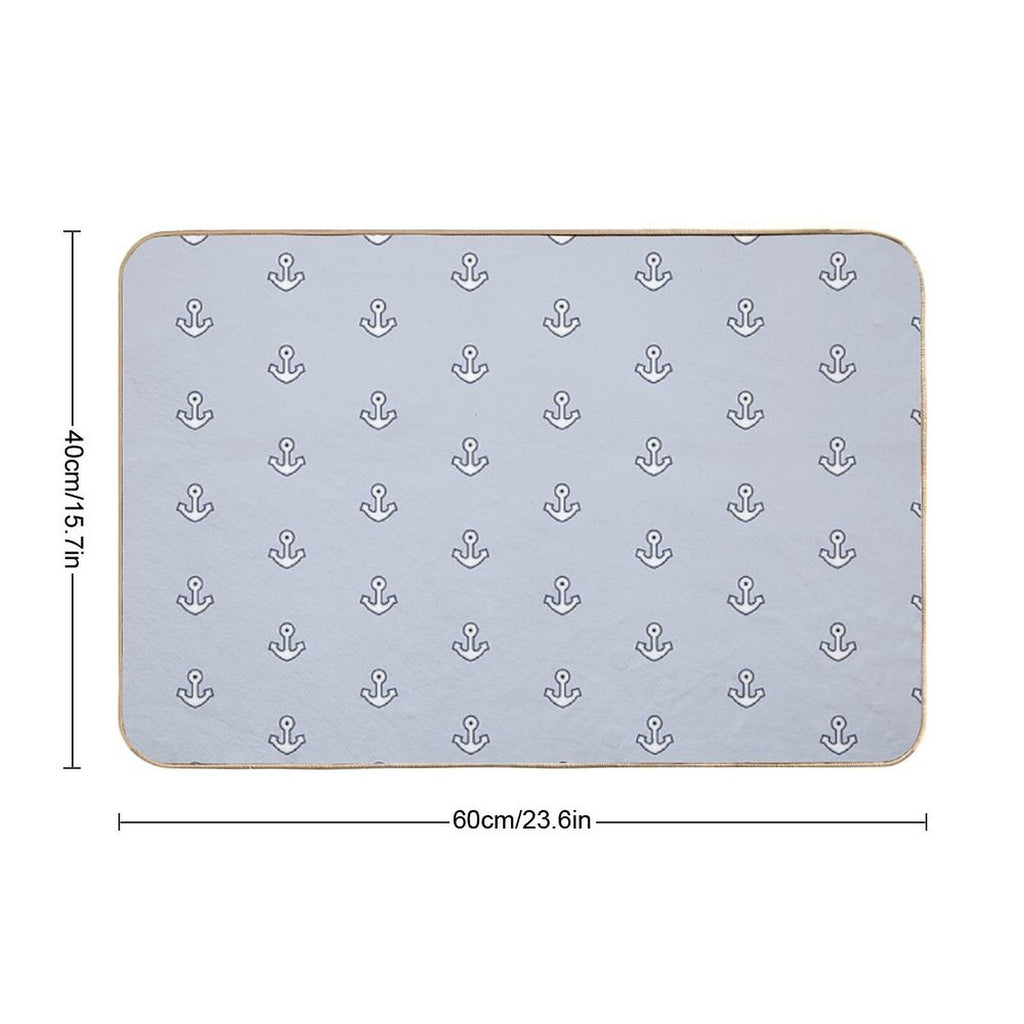 Shark City Mayor  Rapid-Drying Bath Mat