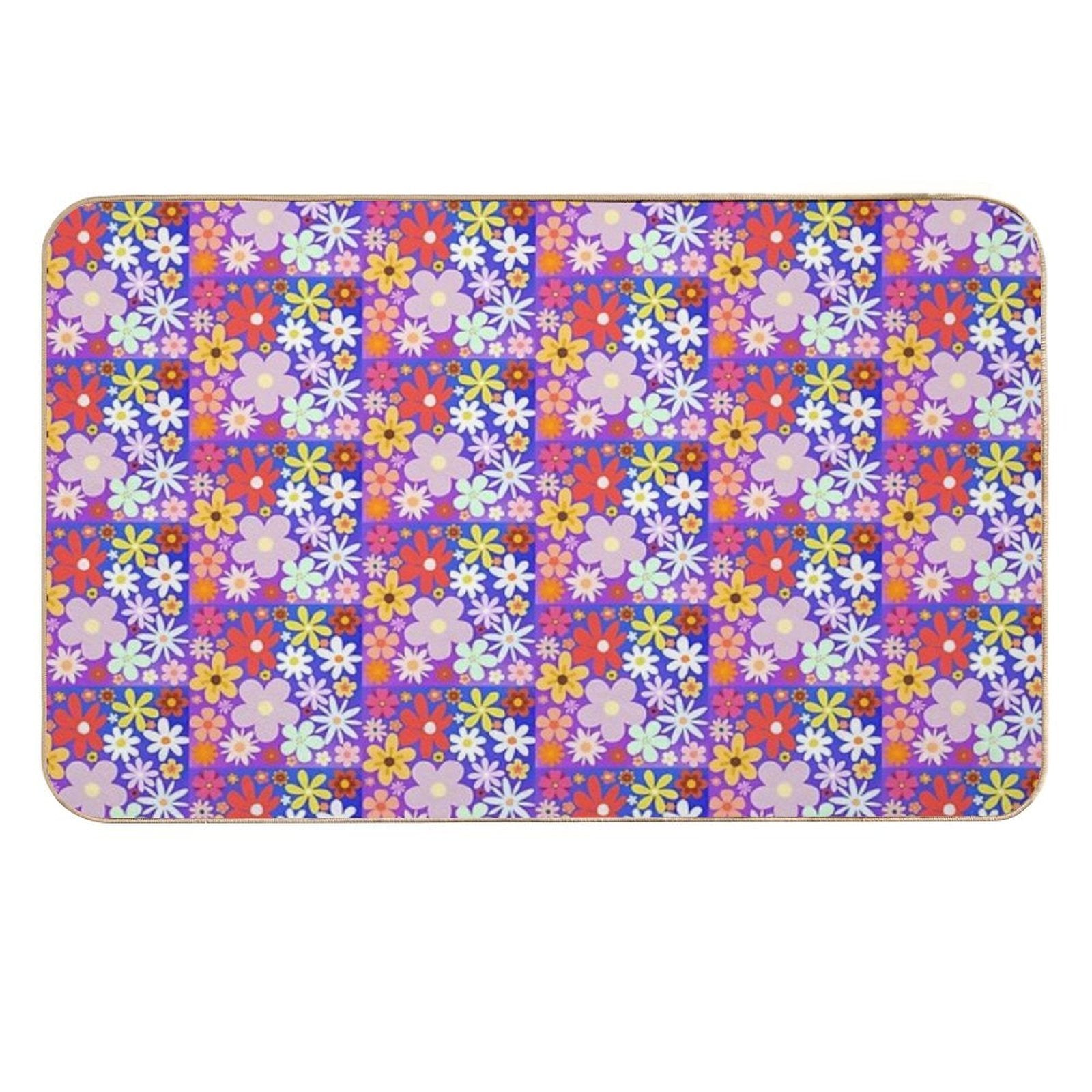 Flower Power  Multi-Purpose Bath Mat
