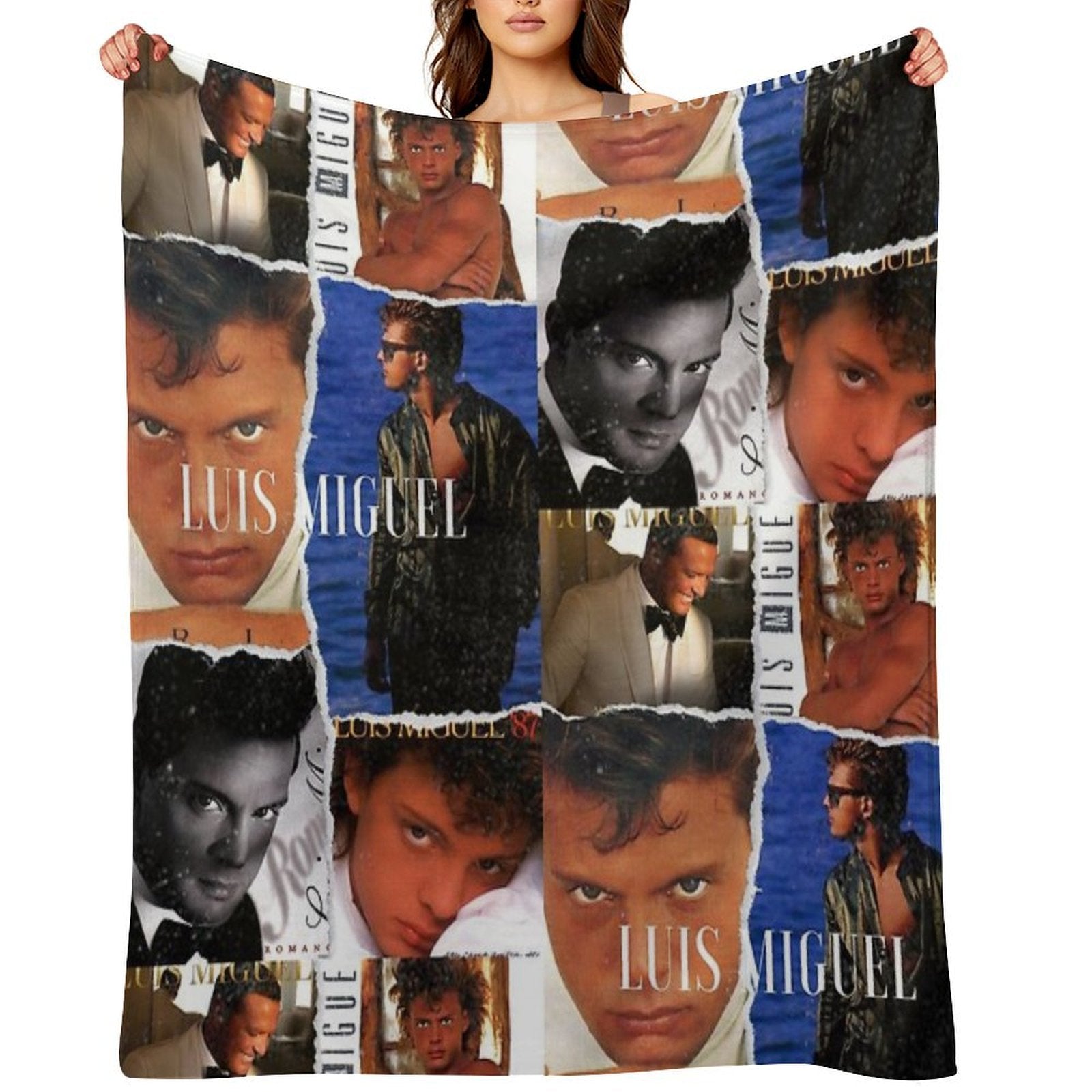 Luismi Albums Gift-ready Throw Blanket