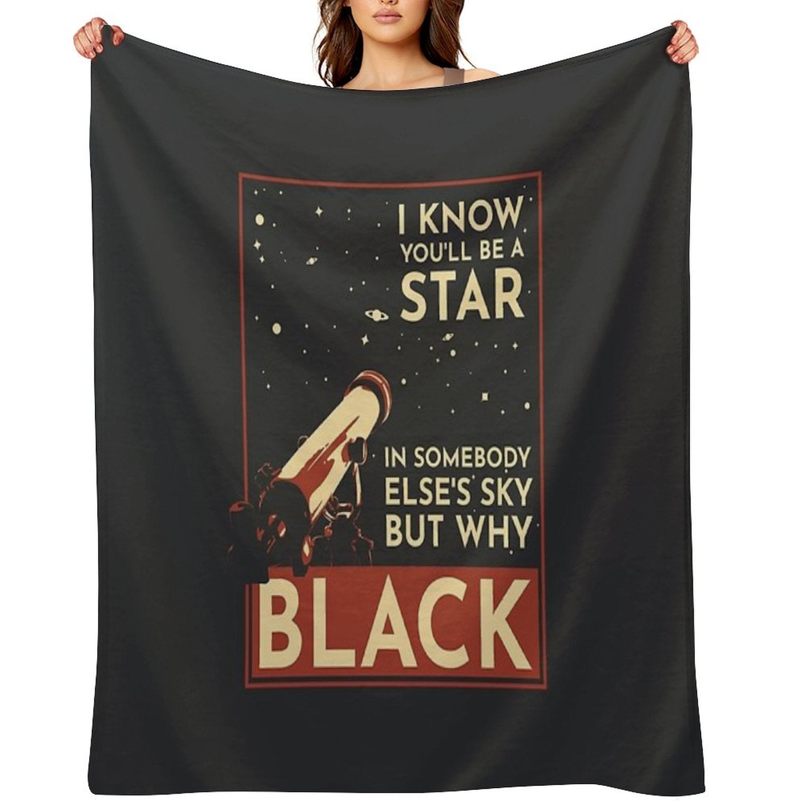 Black Pearl 90s Rock Lightweight Throw Blanket