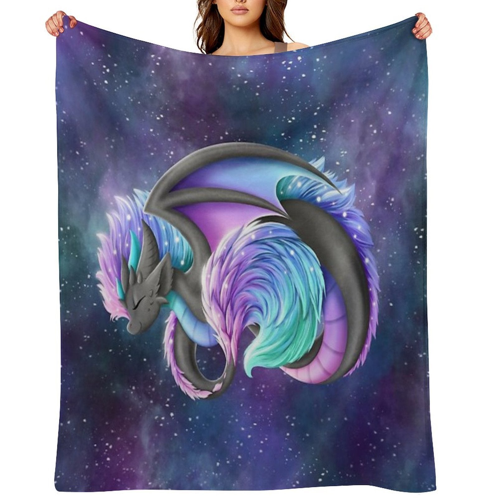 Borealis Plush Throw Blanket