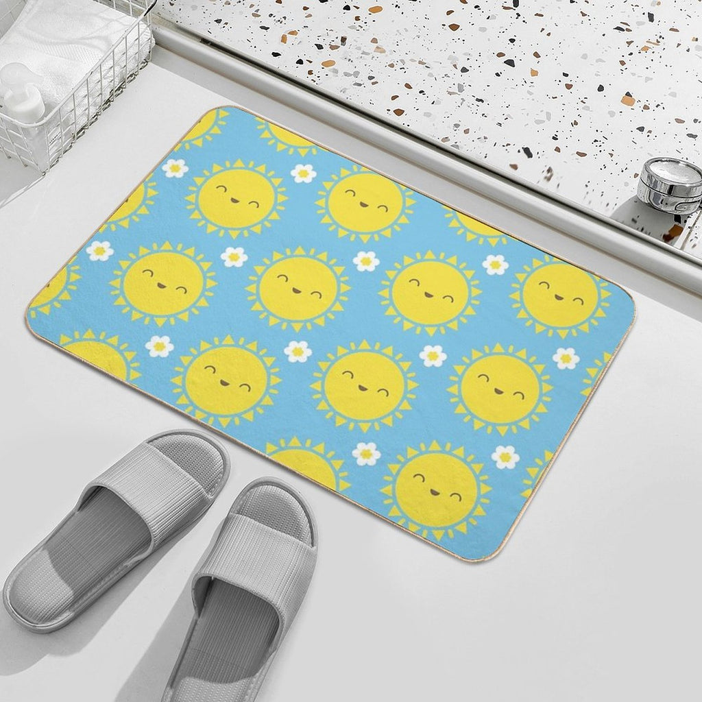 Kawaii Sunny Days  Toxin-Free Bath Mat