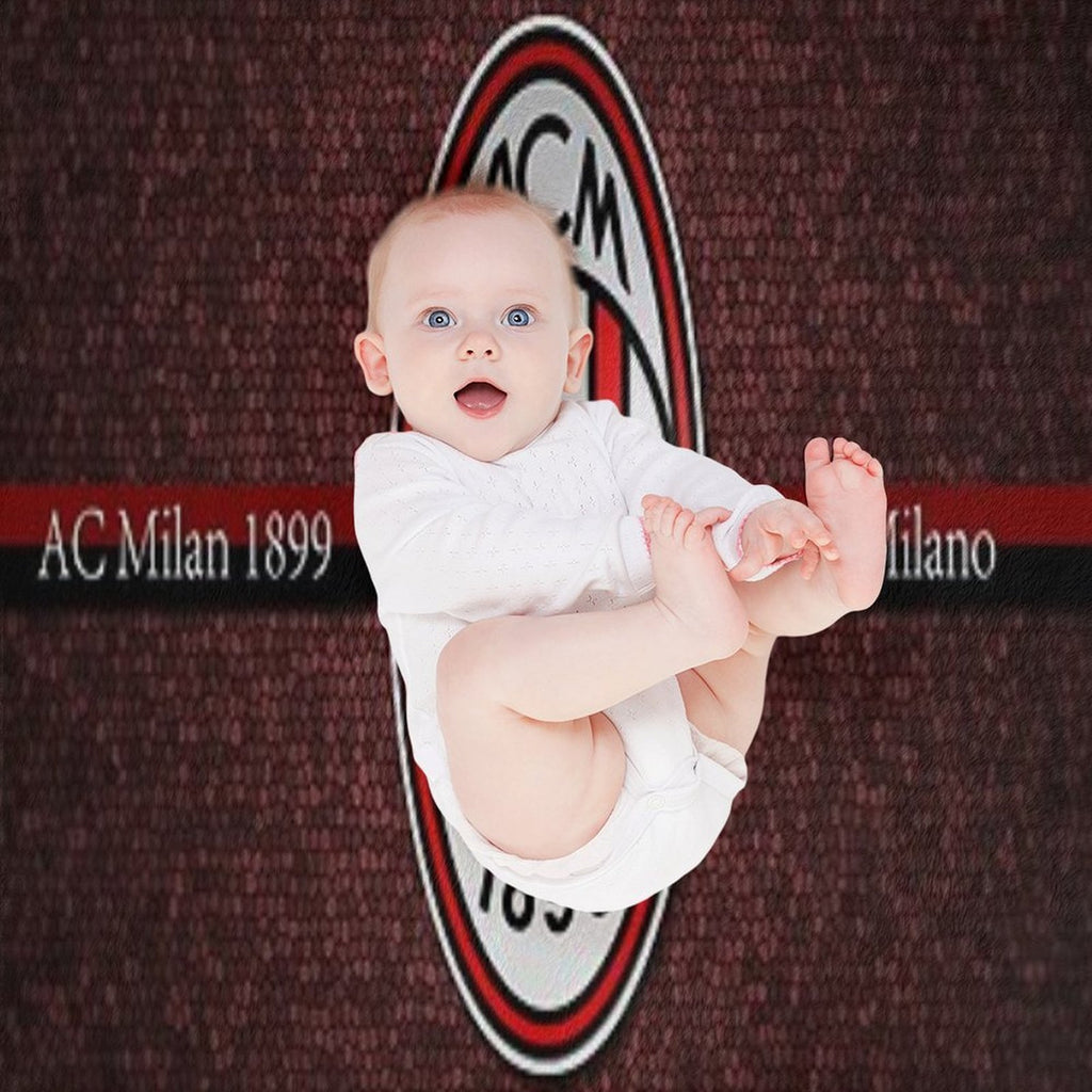 CLASSIC AC MILAN Comfort Throw Blanket