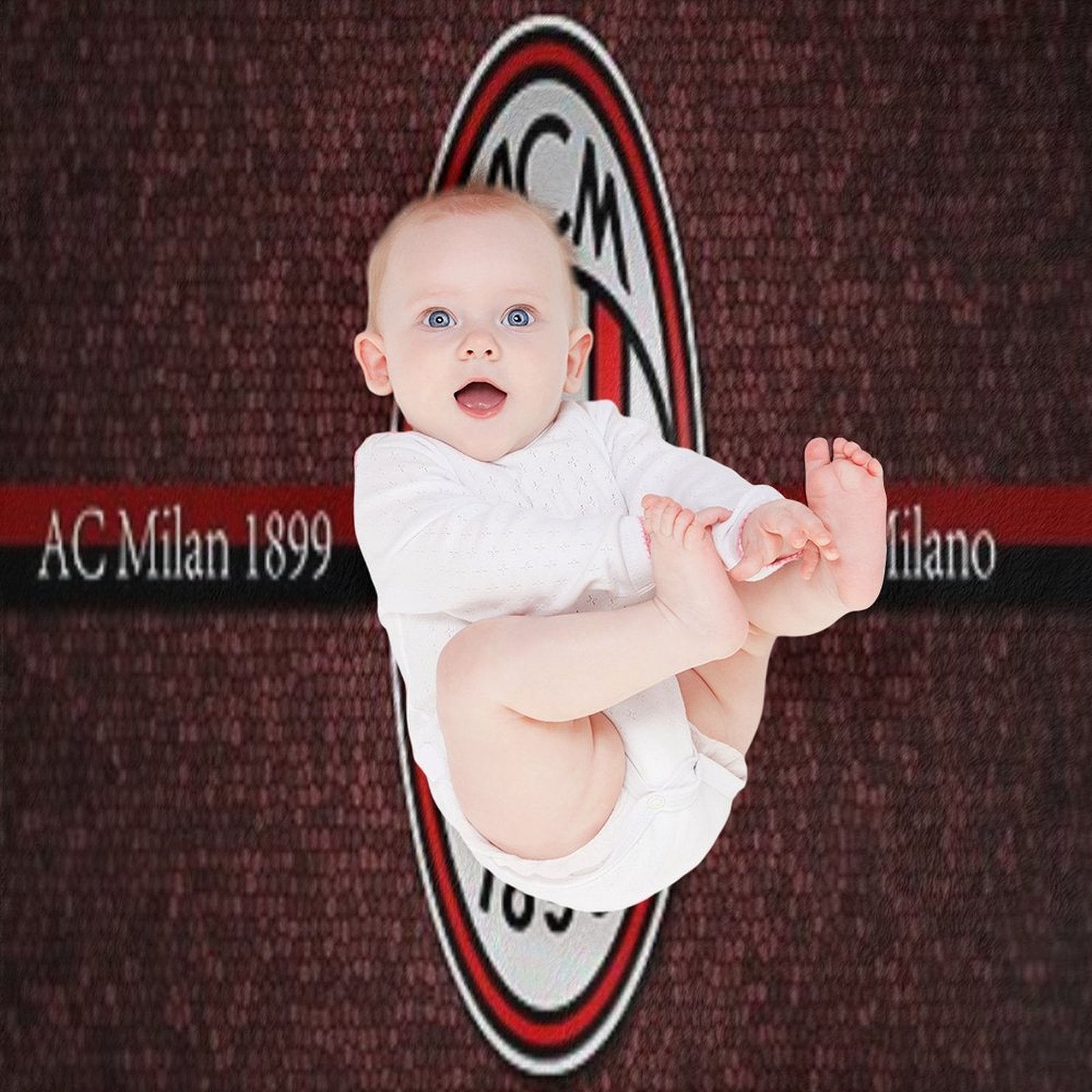CLASSIC AC MILAN Comfort Throw Blanket