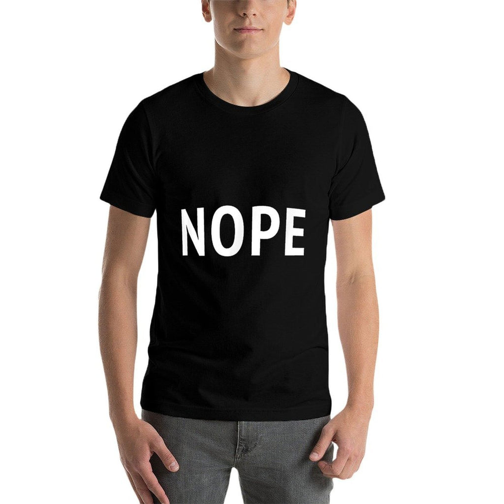 Nope T-shirt  Trendy Graphic  Easy-care T-Shirt