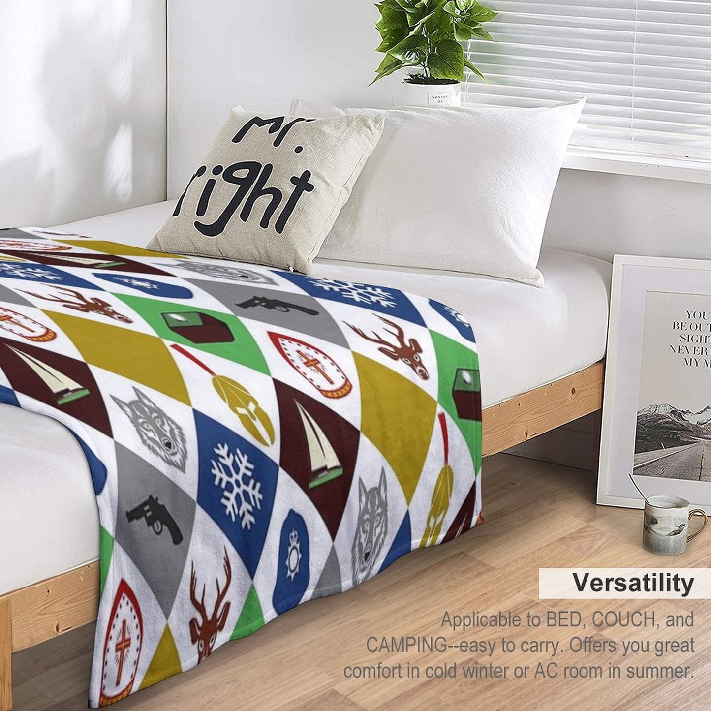 The Box of Delights Shrink-resistant Throw Blanket