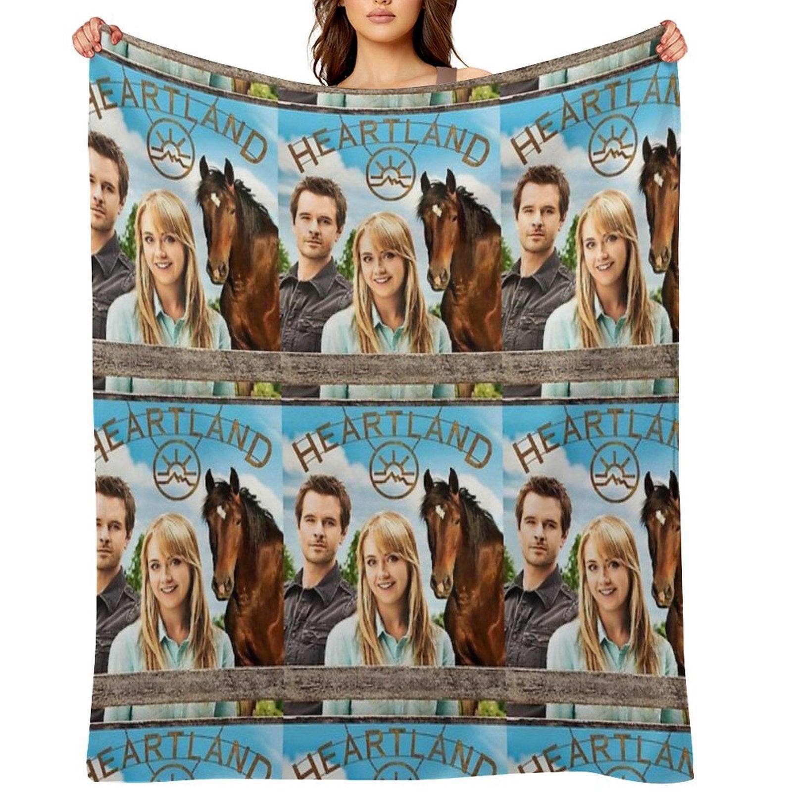 Heartland Machine-washable Throw Blanket
