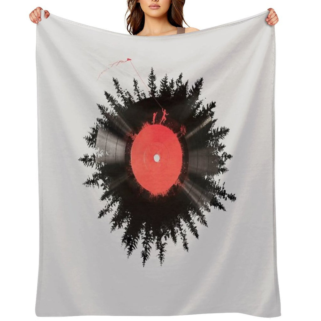 The Vinyl of My Life Anti-pilling Throw Blanket