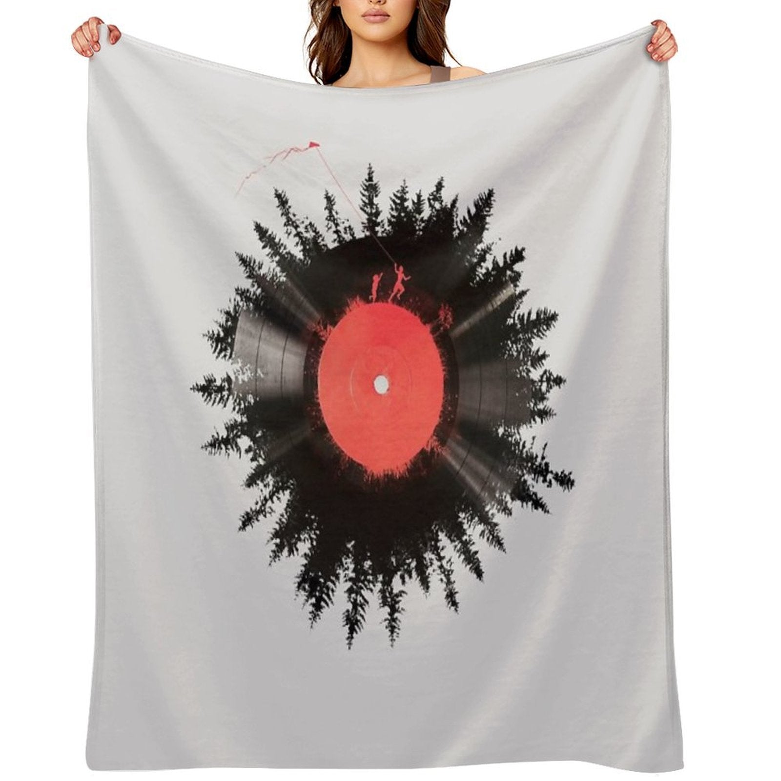 The Vinyl of My Life Anti-pilling Throw Blanket