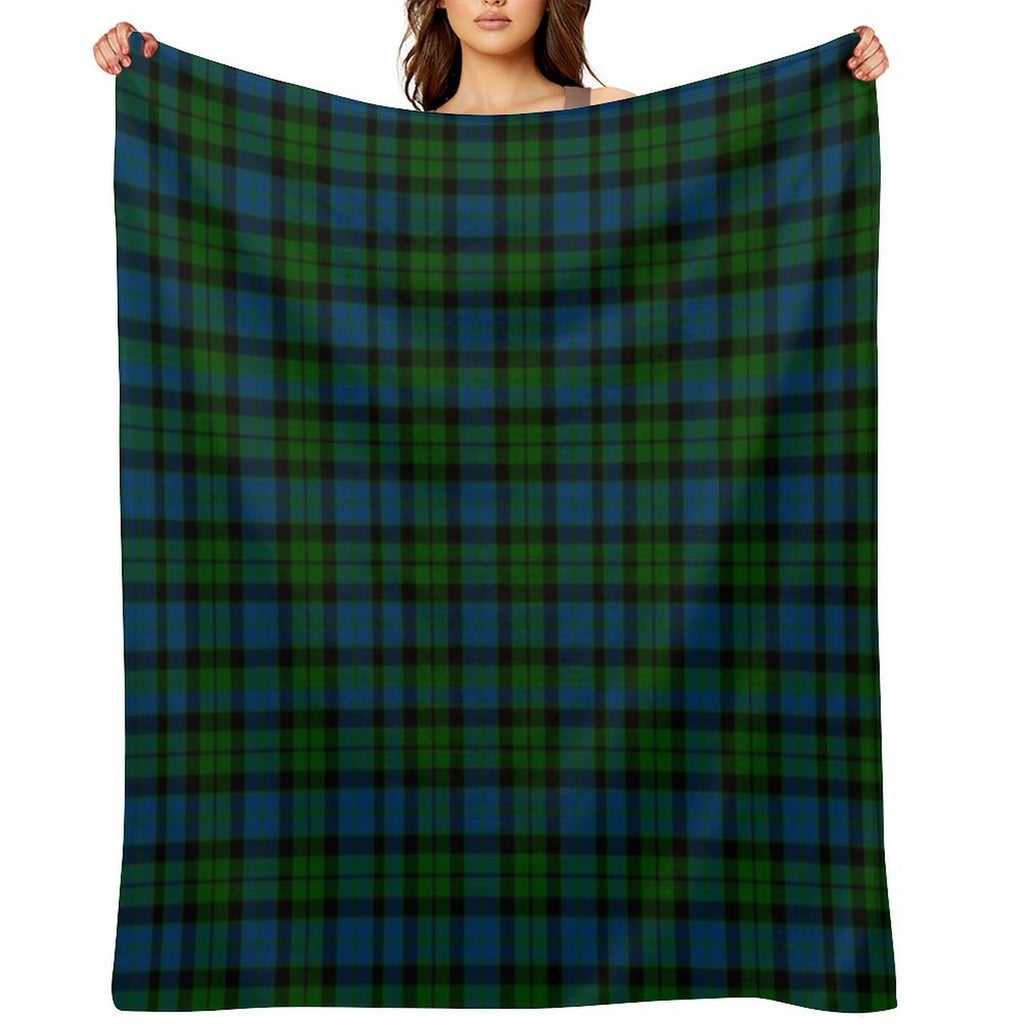 Clan Mackay Tartan Versatility Throw Blanket