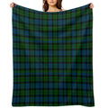 Clan Mackay Tartan Versatility Throw Blanket