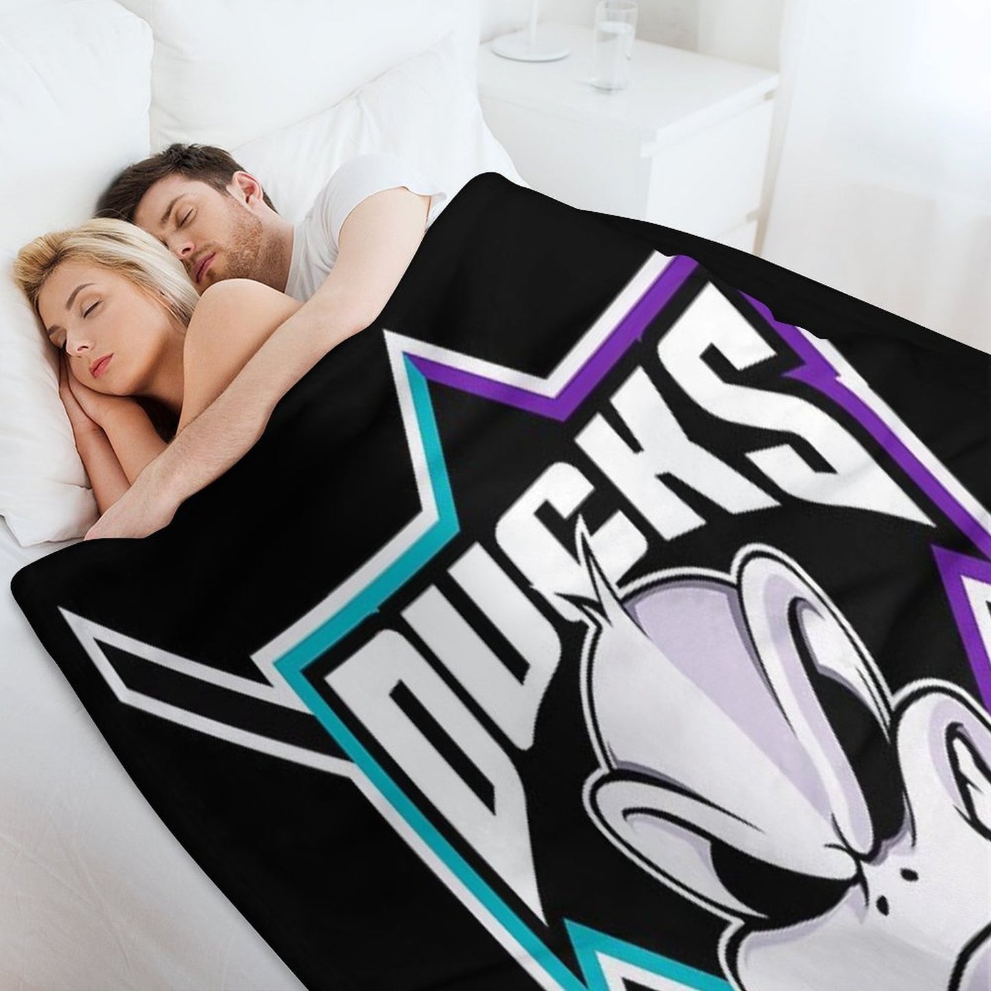 Mighty Ducks Reboot Machine-washable Throw Blanket