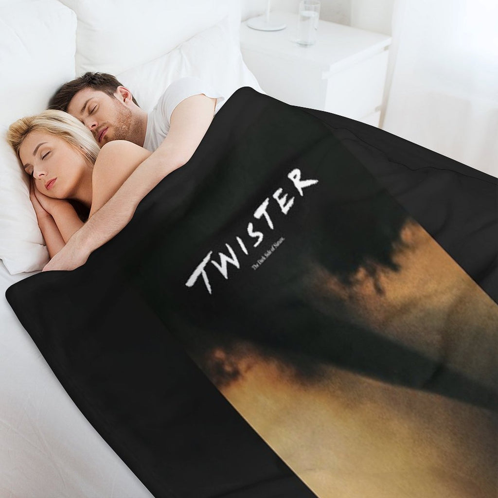 Mans Twister 1996 Movie Fashion Leisure Round Neck Wrinkle-free Throw Blanket