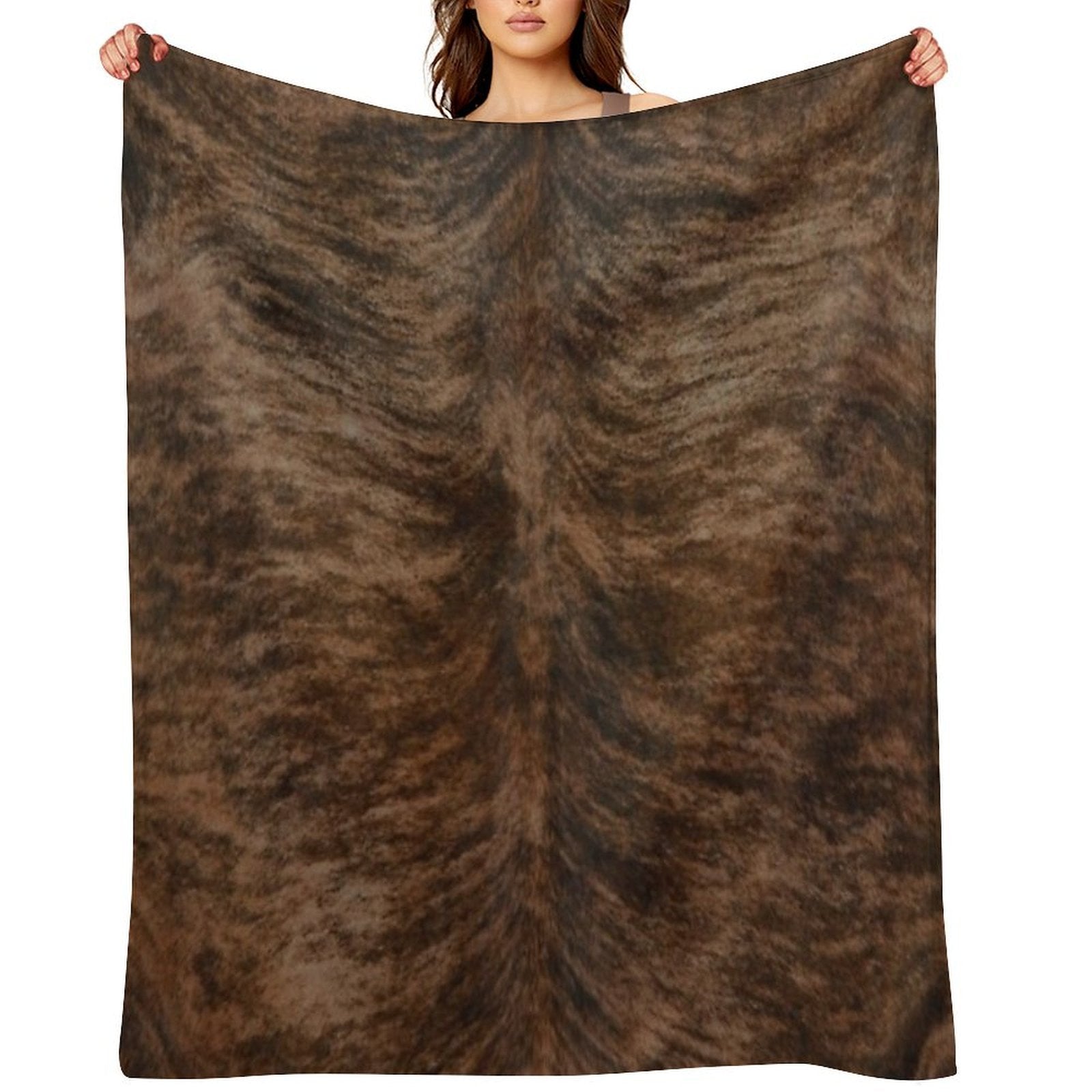 Brindle Wrinkle-free Throw Blanket