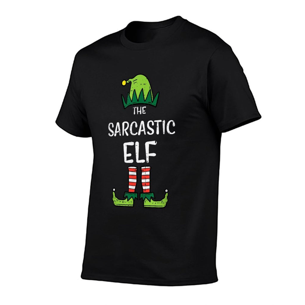 Sarcastic Elf Xmas Matching Christmas For Family Men Women  Trendy Pattern T-Shirt