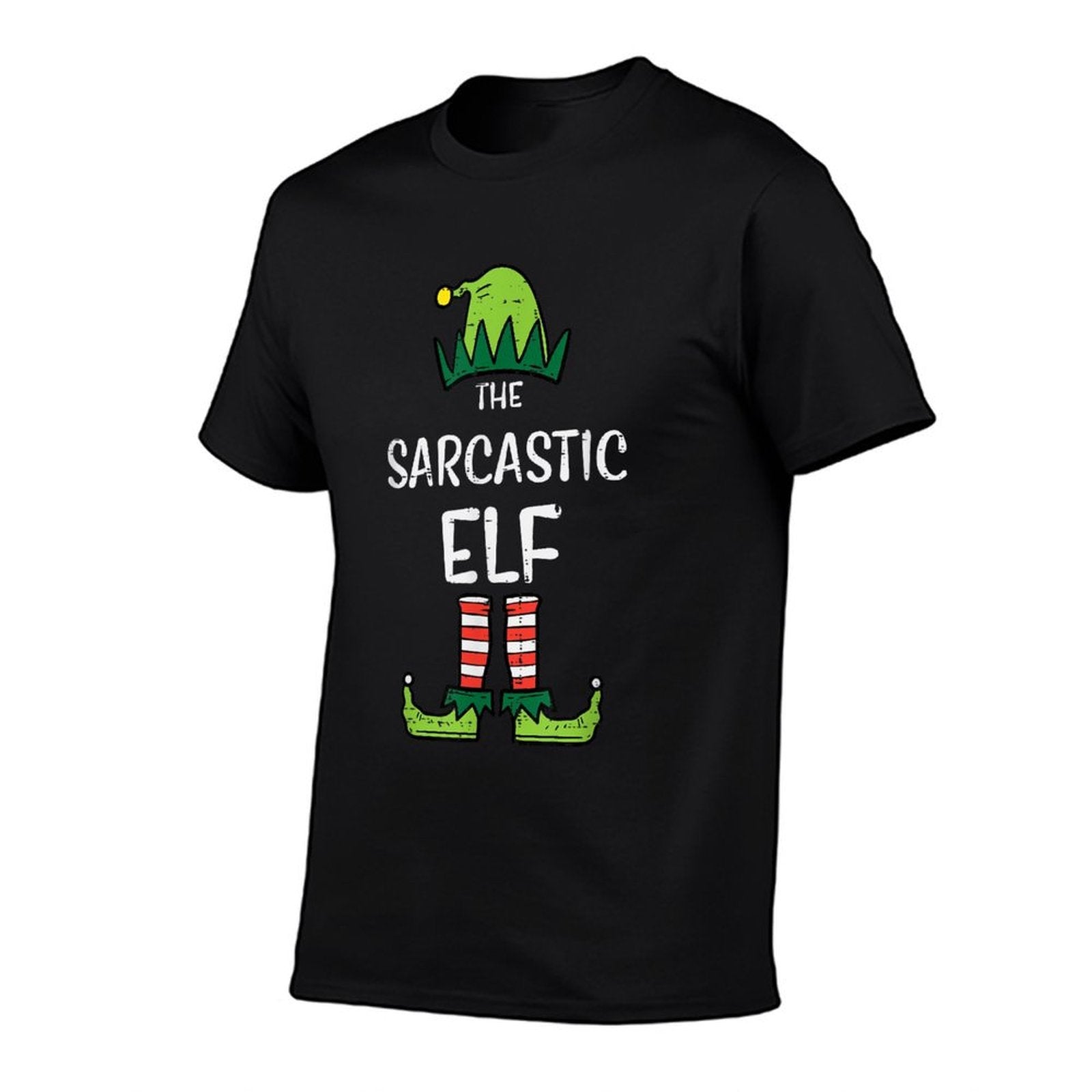 Sarcastic Elf Xmas Matching Christmas For Family Men Women  Trendy Pattern T-Shirt