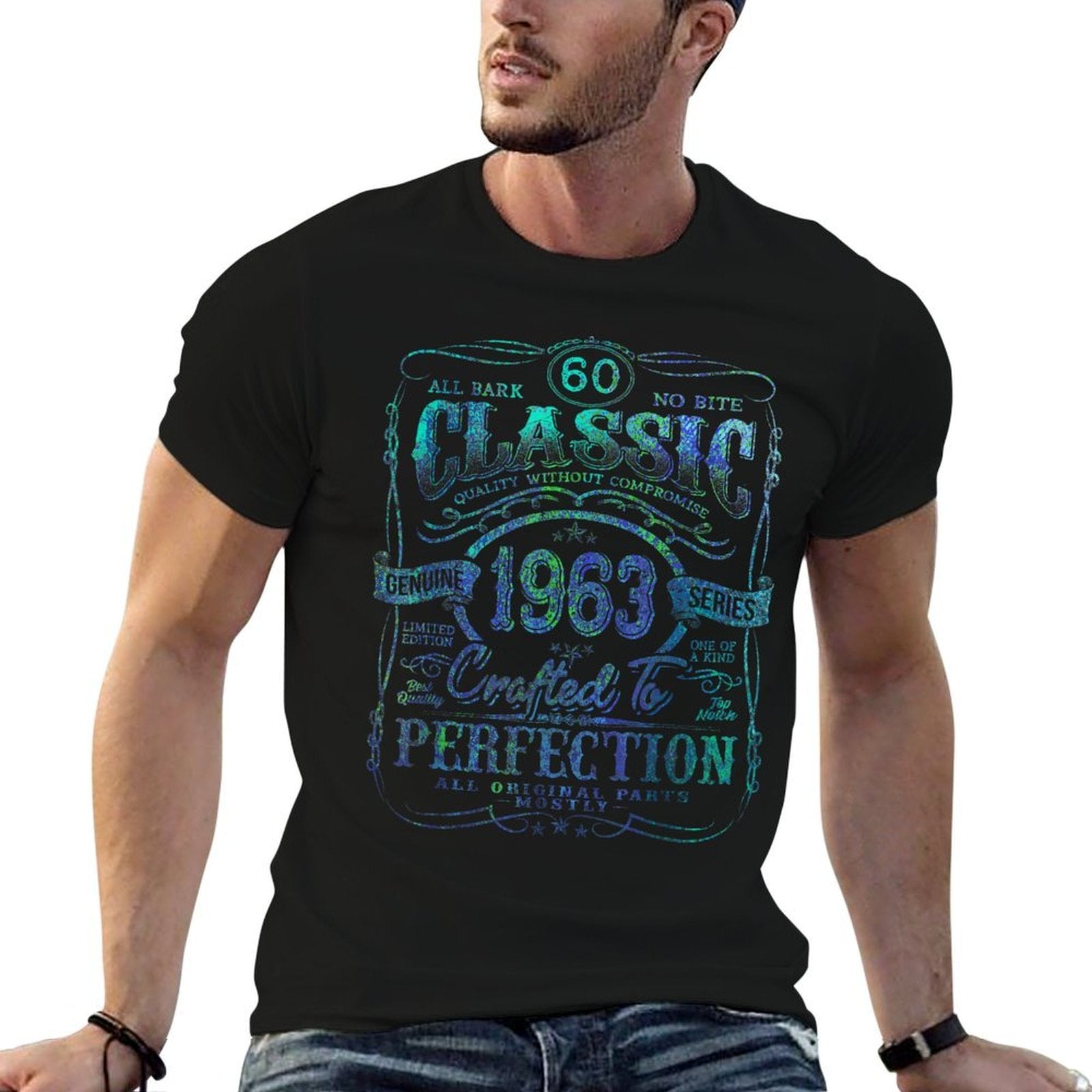 Vintage 1963 Limited Edition 60 Year Old 60th Birthday  Affordable Price T-Shirt