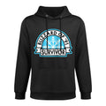 Blizzard of ’91 Survivor – Retro Snowstorm Badge Raglan Baseball Breathable Fabric Hoodie