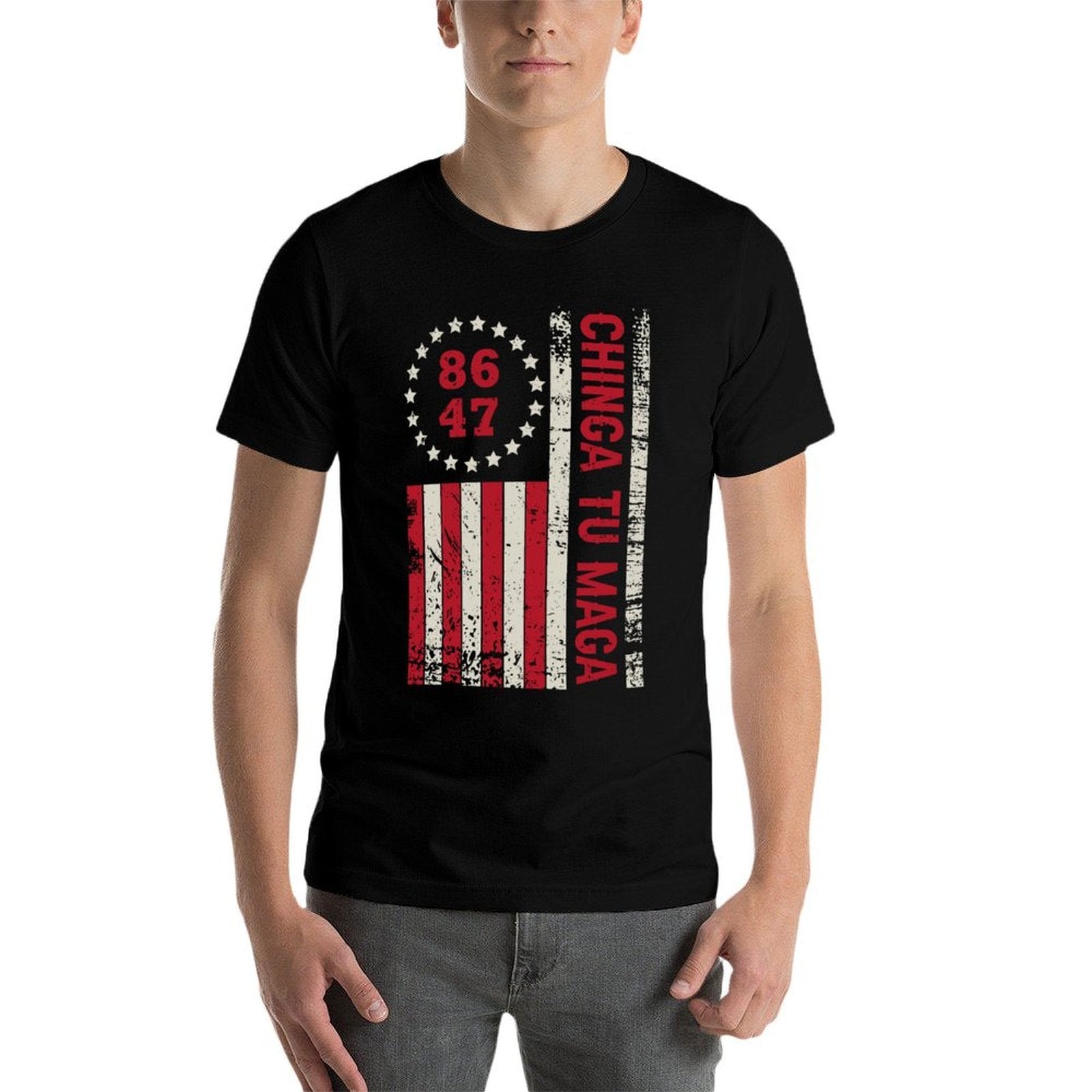 Chinga Tu MAGA Retro USA  Affordable Price T-Shirt