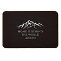 Home Is Behind The World Ahead  Rapid-Drying Bath Mat