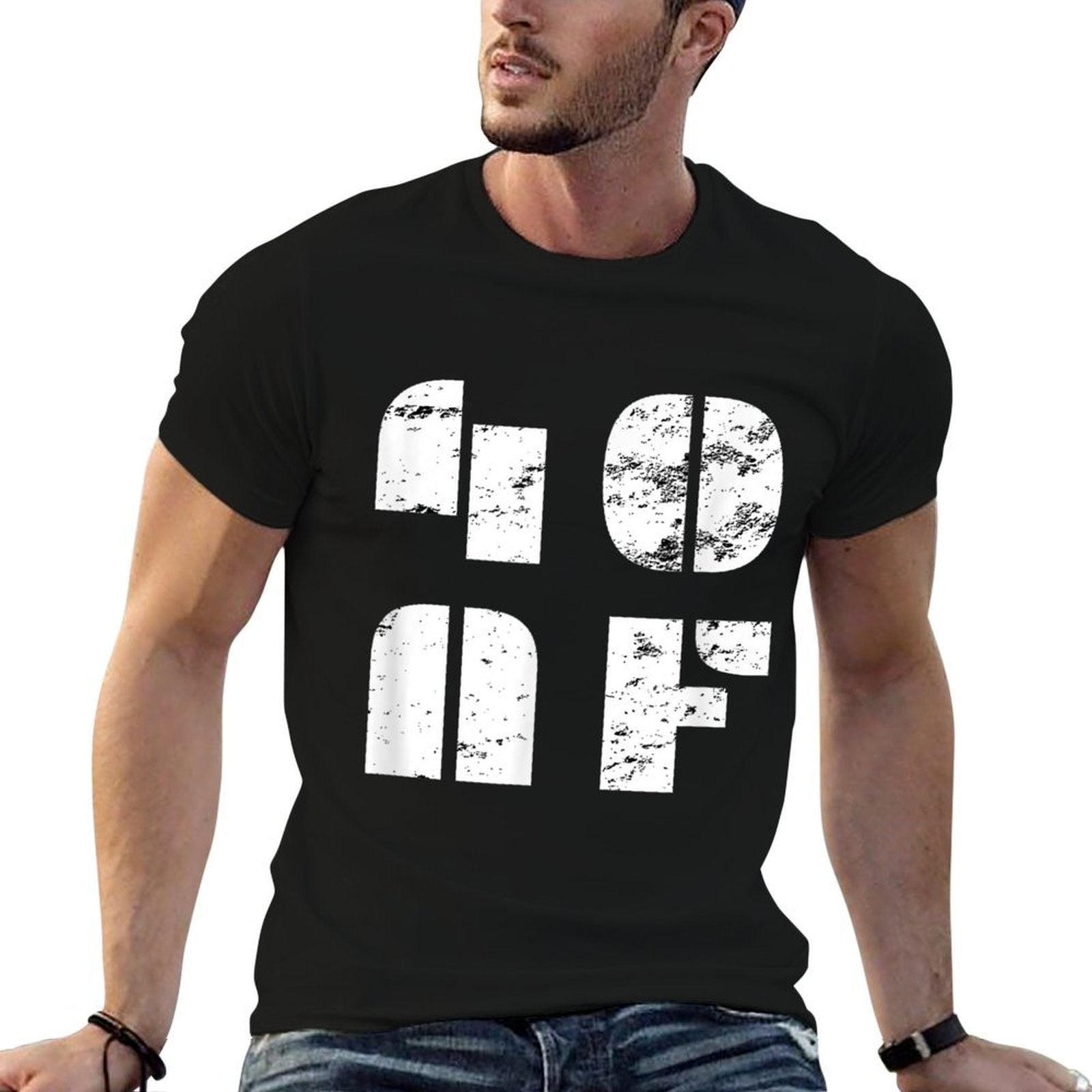 40 AF - Forty AF - 40th Birthday T  Vintage-inspired T-Shirt