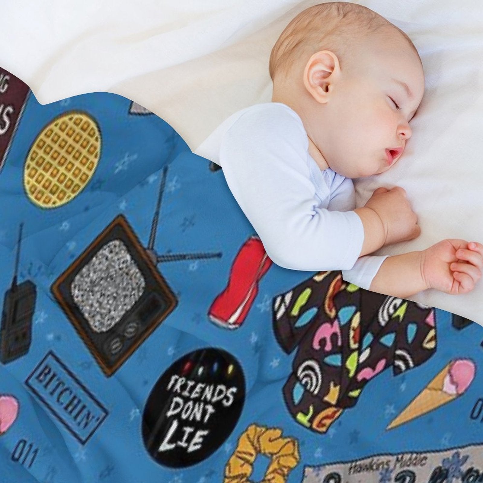 Eleven Character Collage • ST Anti-pilling Throw Blanket