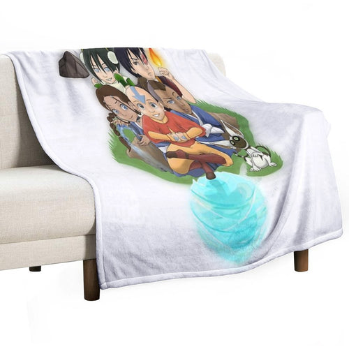 Avatar The Last AirBender Machine-washable Throw Blanket