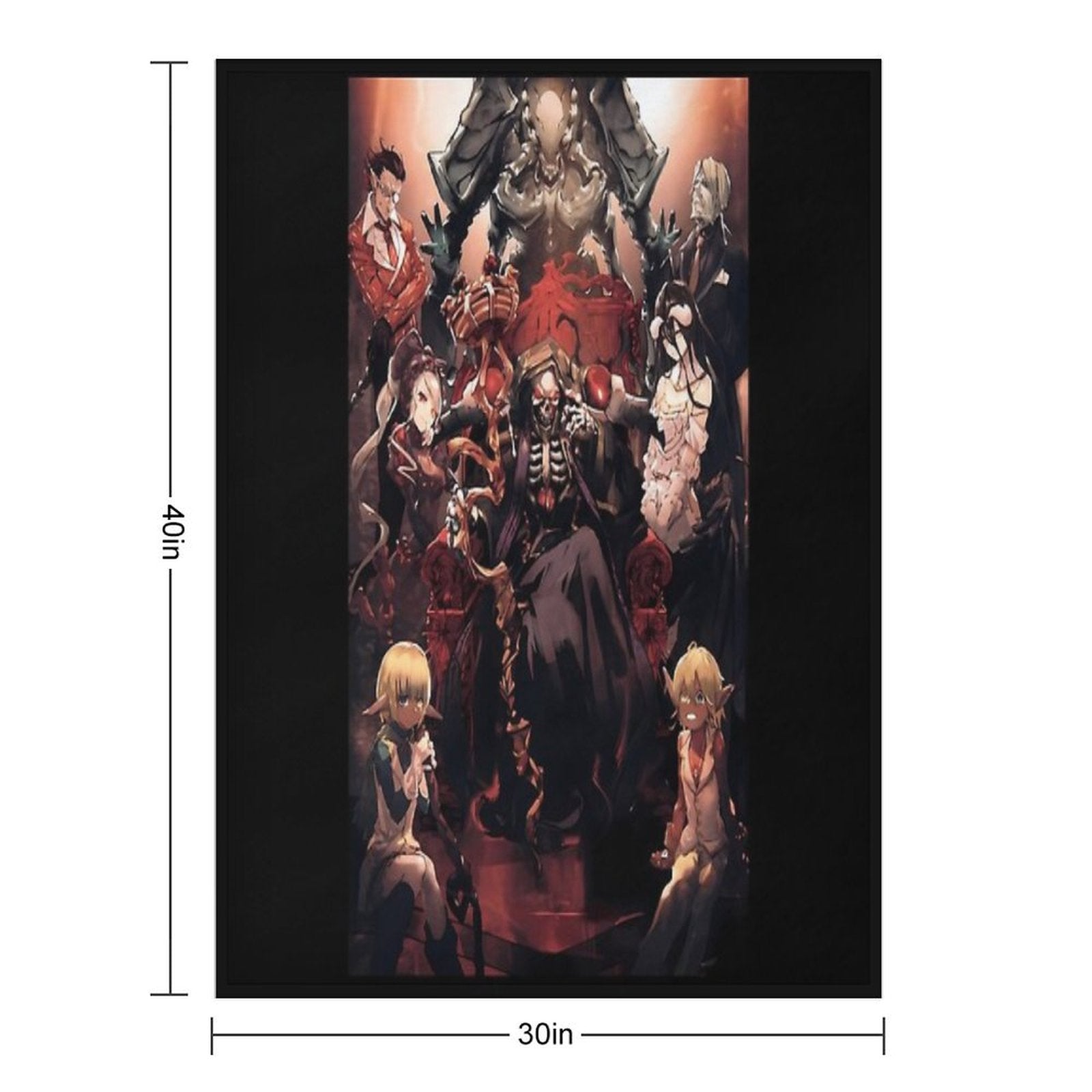 OVERLORD Eco-conscious Throw Blanket