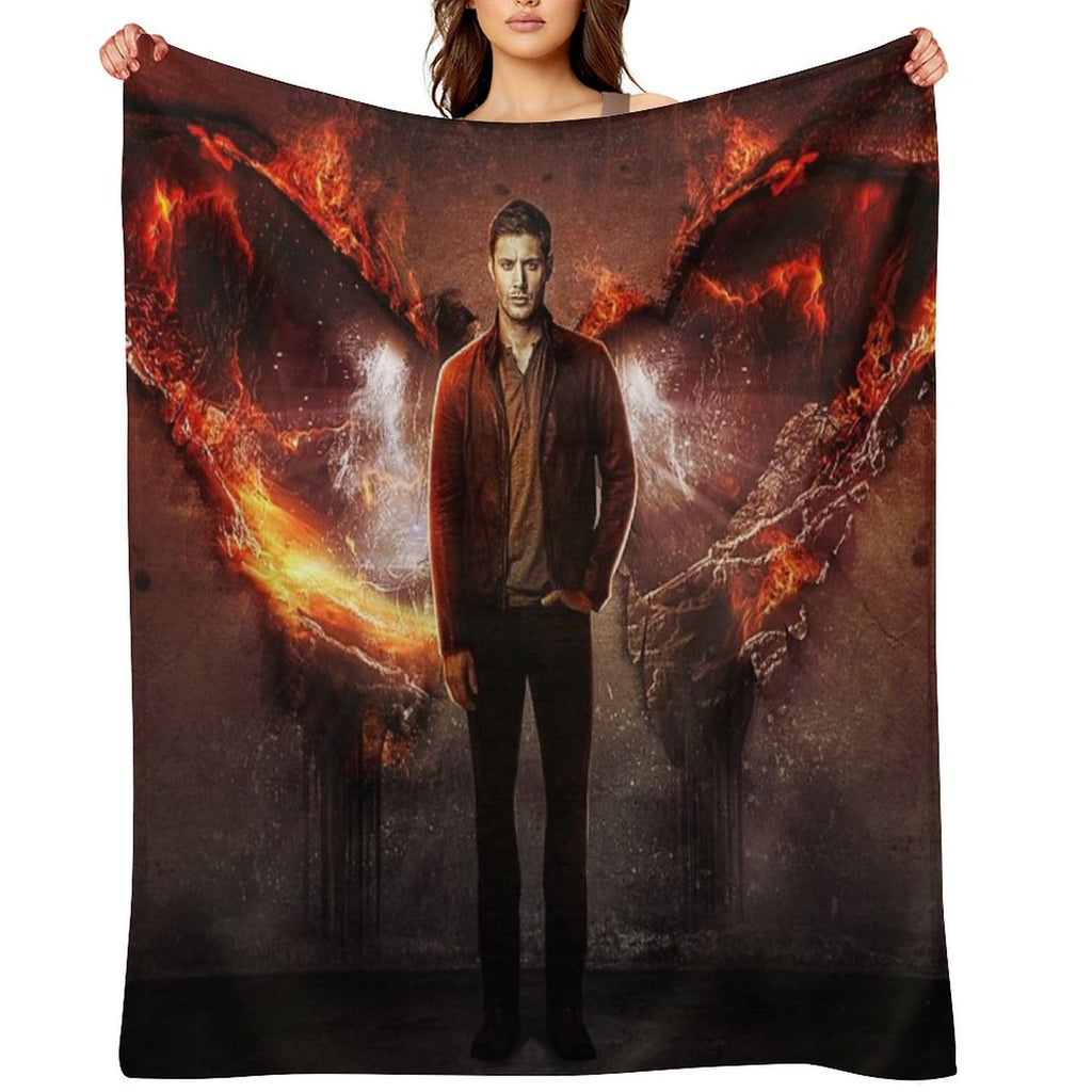 DEAN Wrinkle-free Throw Blanket