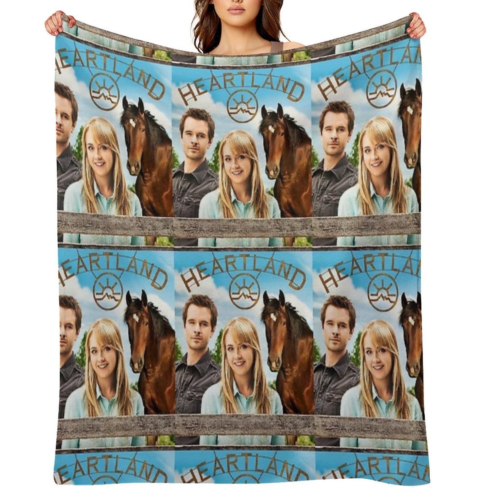 Heartland Machine-washable Throw Blanket