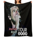 Bilanya Patrick Bruel Show Tour TOURNEE En ACOUSTIQUE 2022 Versatility Throw Blanket