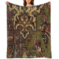 Antique Kilim 13 Multi-functional Throw Blanket