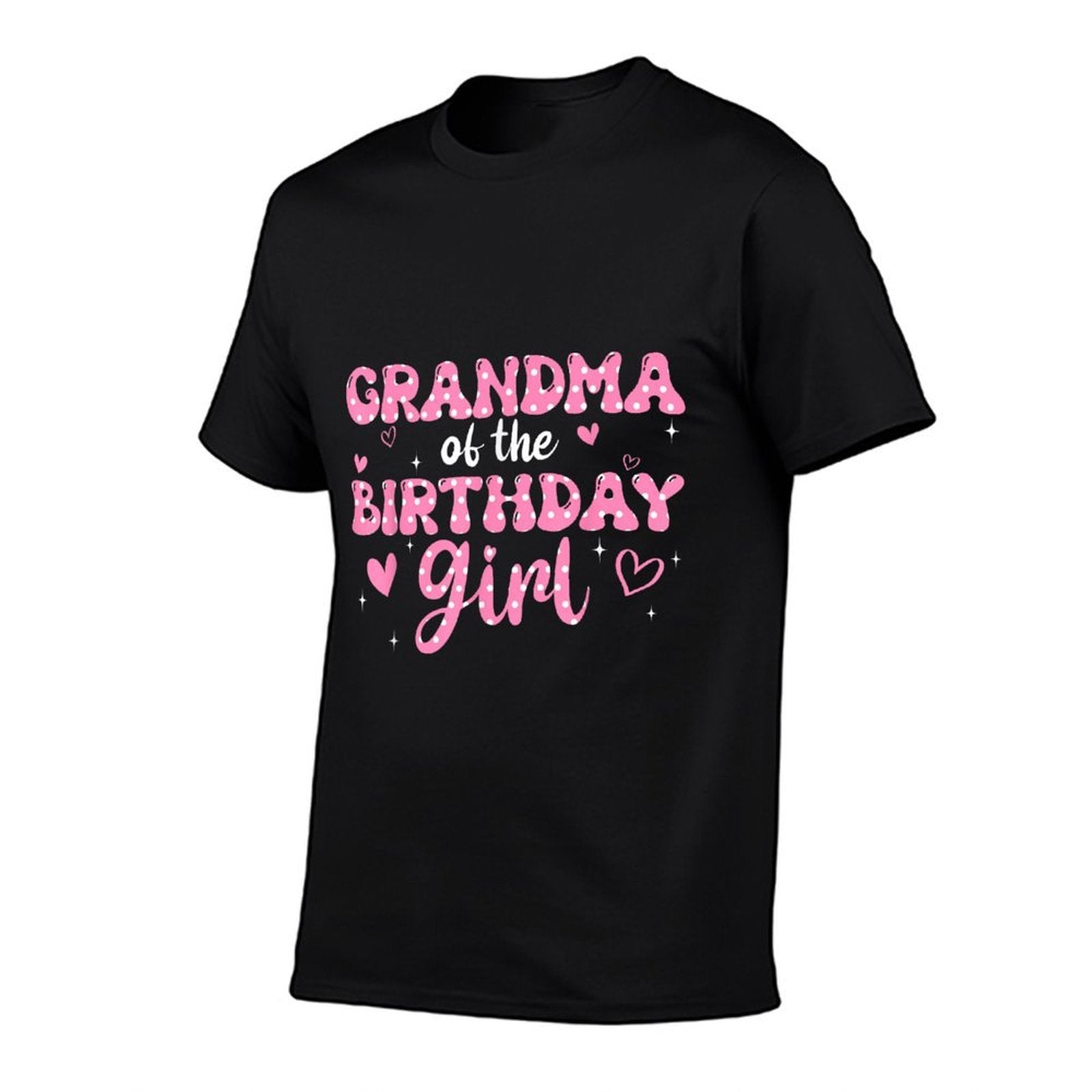 Grandma Of The Birthday Pink Girl Matching Family  Moisture-wicking T-Shirt
