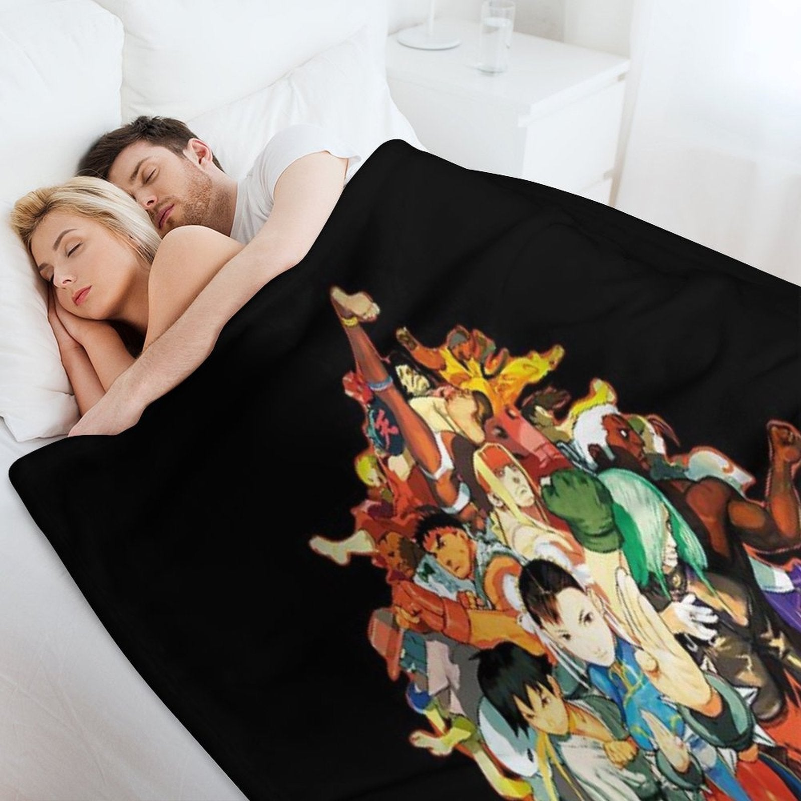 THIRD ROUND Anti-pilling Throw Blanket