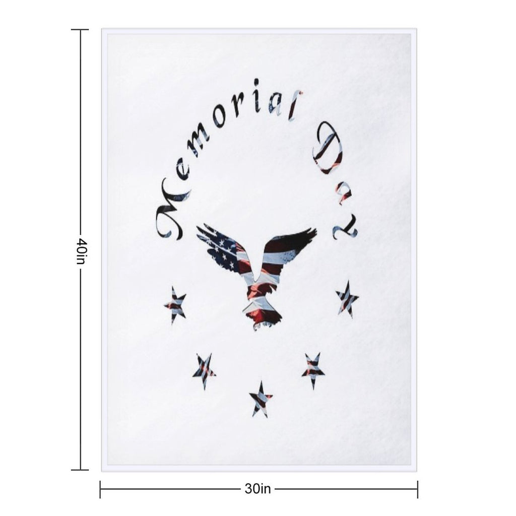 Memorial Day Anti-pilling Throw Blanket
