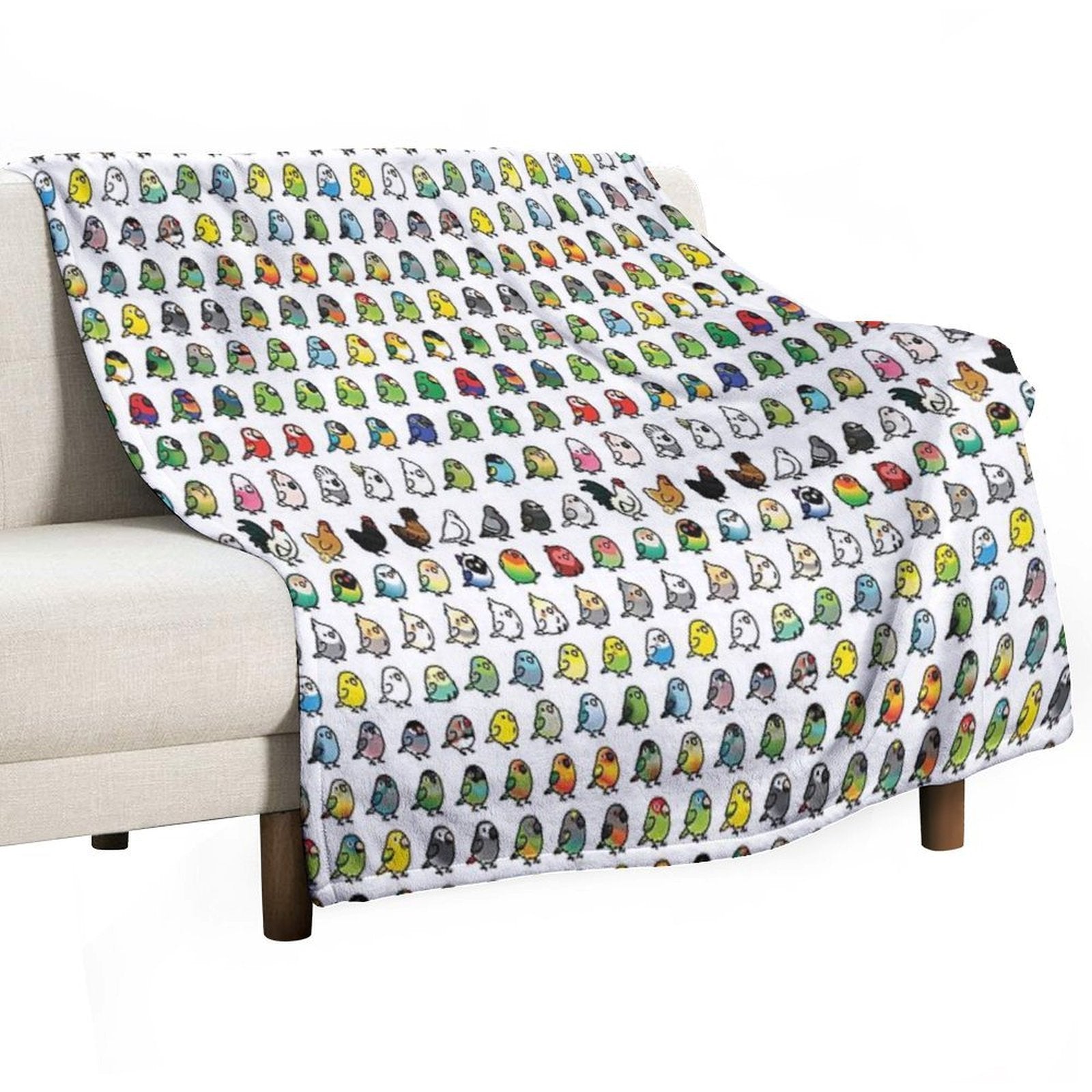 Everybirdy Collection Wrinkle-free Throw Blanket