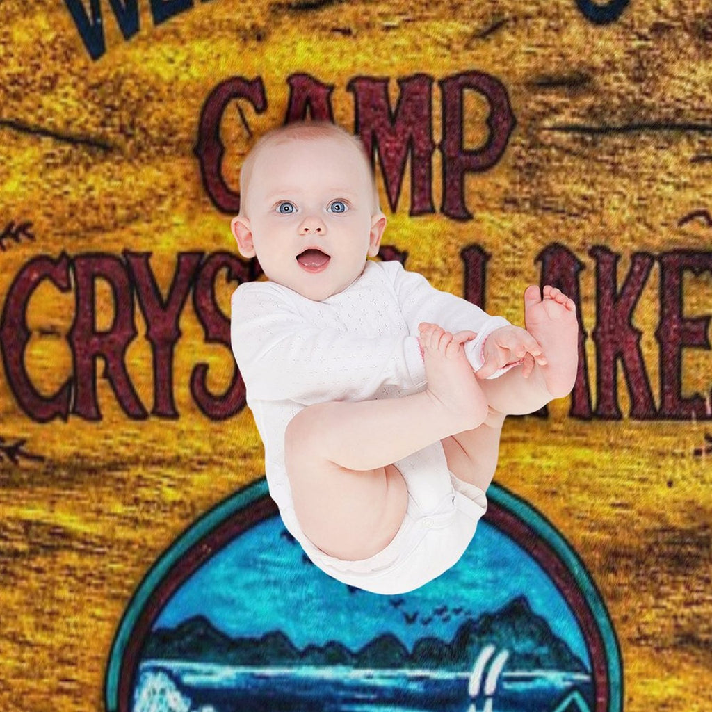 Camp Crystal Lake Plush Throw Blanket