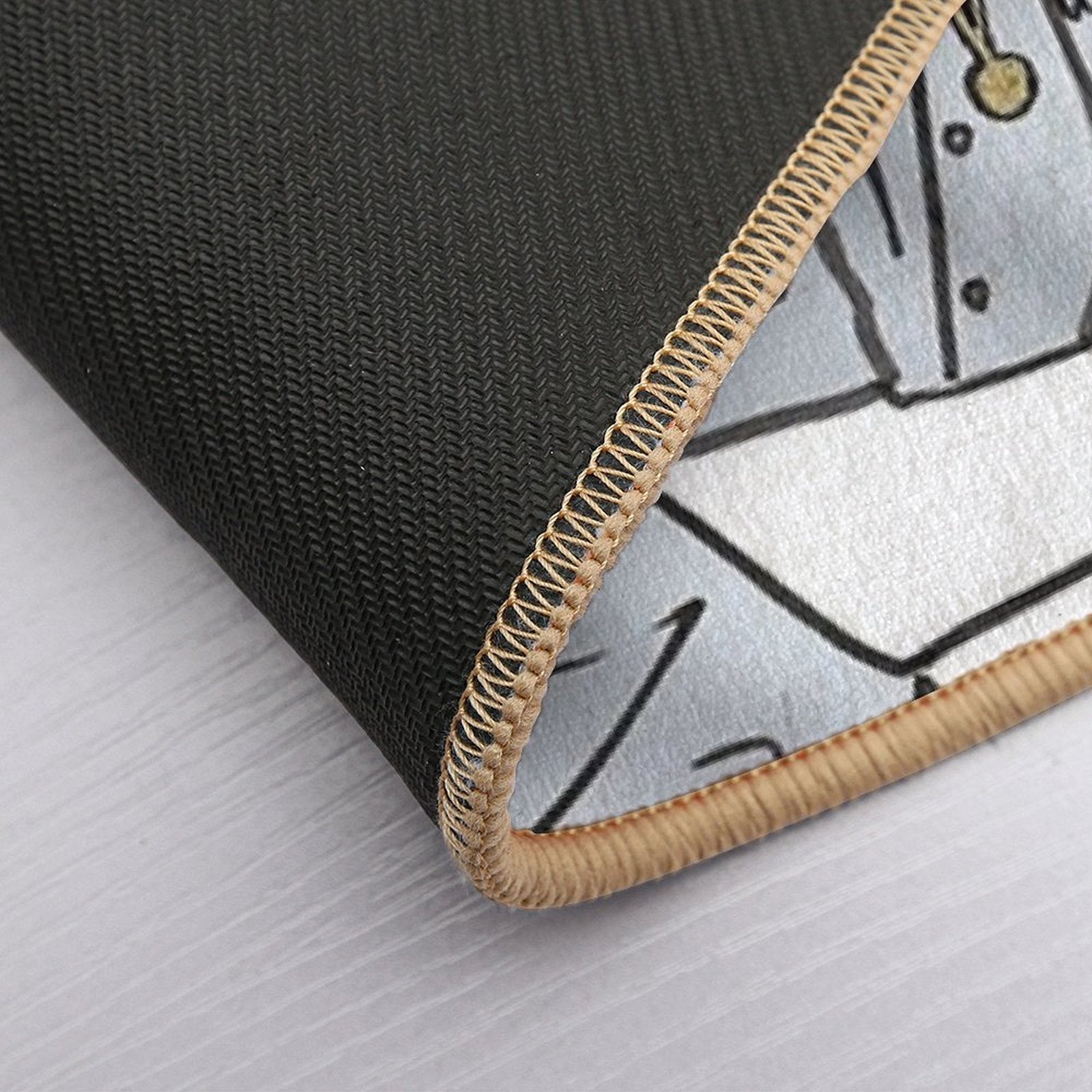 No Crying in Yachting  Slip-Resistant Bath Mat