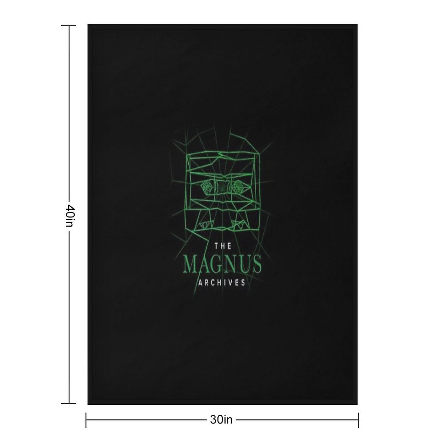 [Transparent] The Magnus Archives Logo (Season 5) Lightweight Throw Blanket