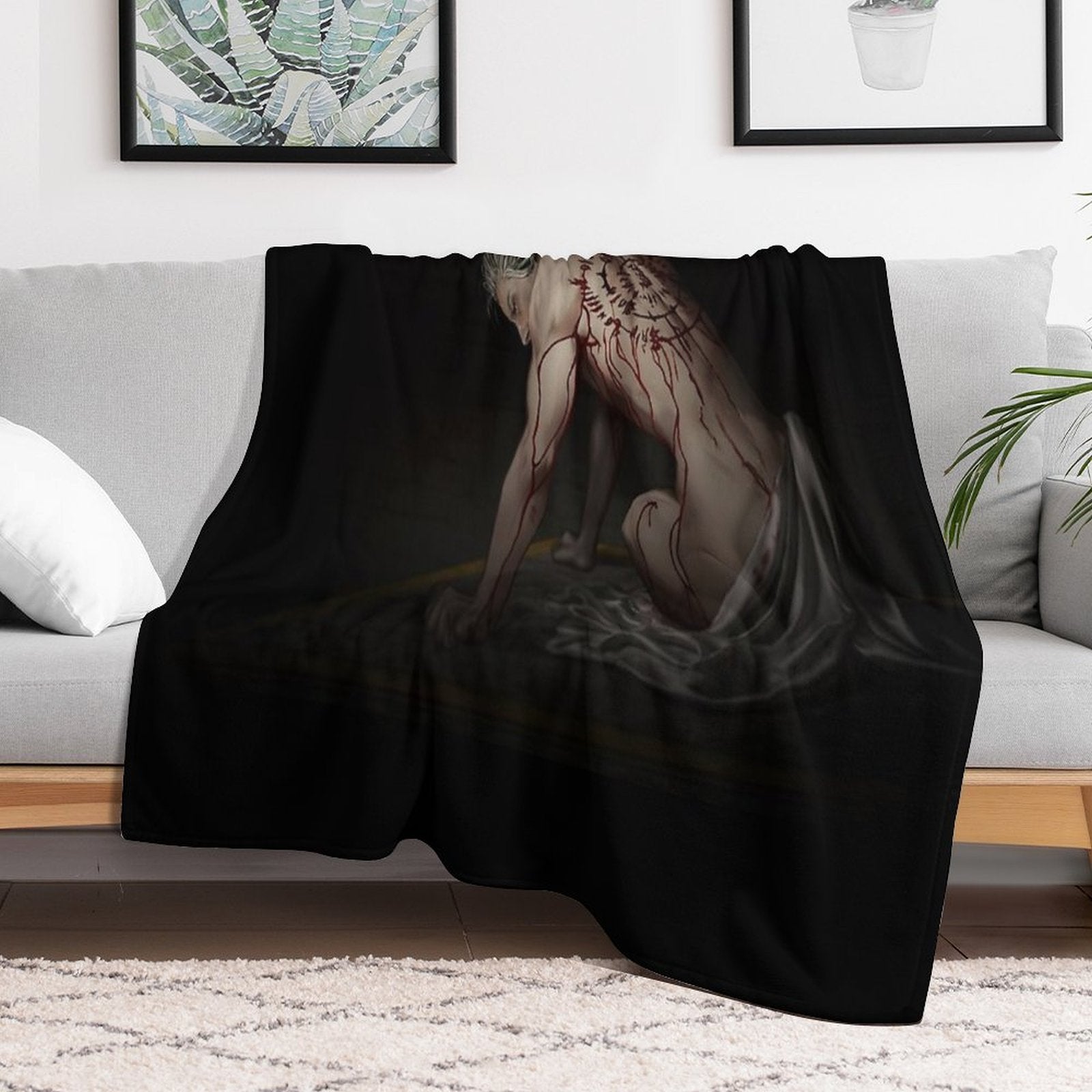 Astarion - Revisions Anti-pilling Throw Blanket