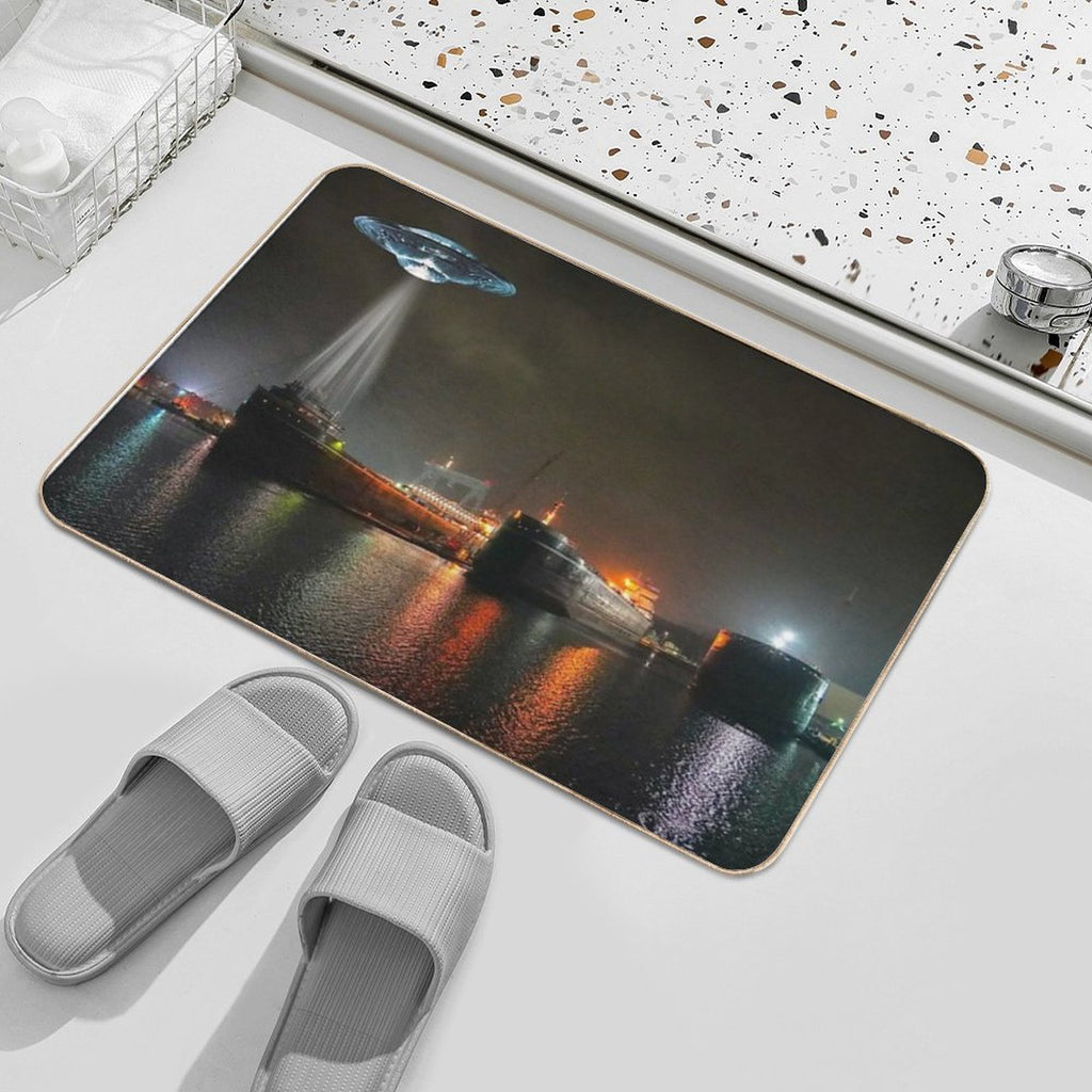 Unidentified Freight Object  Slip-Resistant Bath Mat