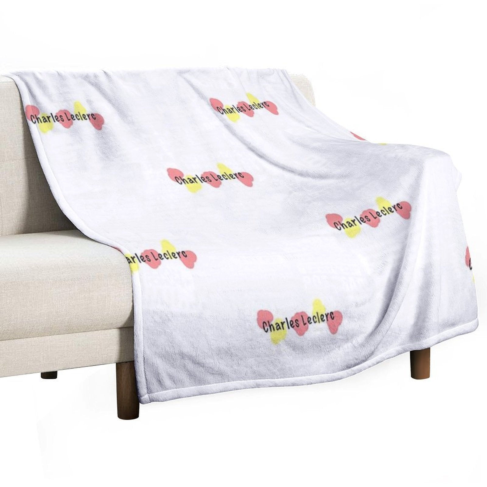 Charles Leclerc - Looks Like Water Colour Easy Care Throw Blanket