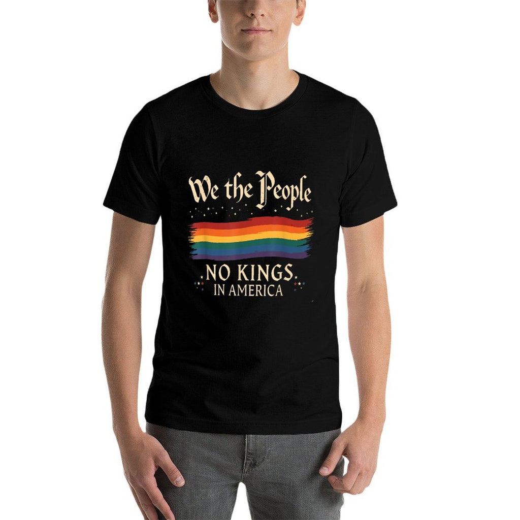 No Kings In America We The People Men Women  Affordable Price T-Shirt