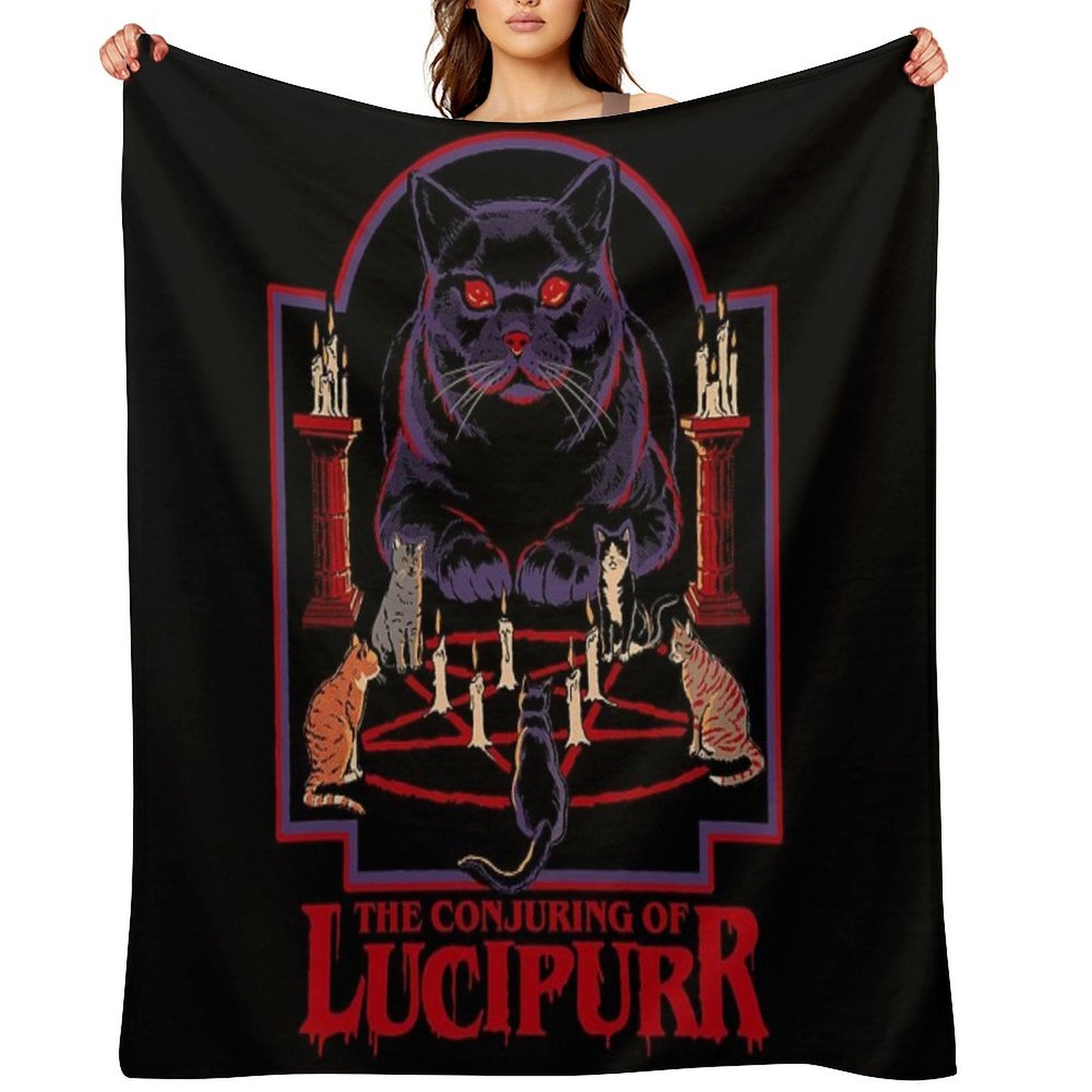 Lucipurr Compact Throw Blanket