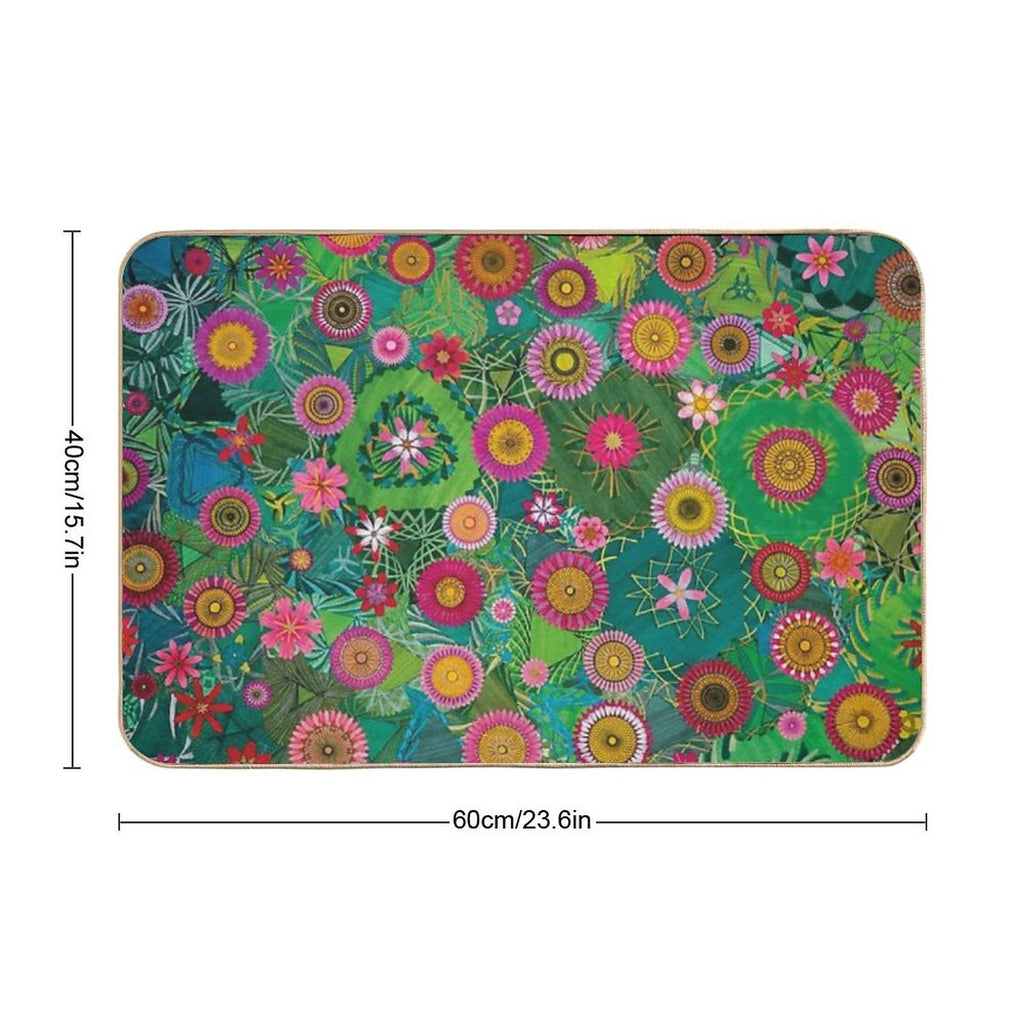 Lily of The Valley  Pet-Safe Bath Mat