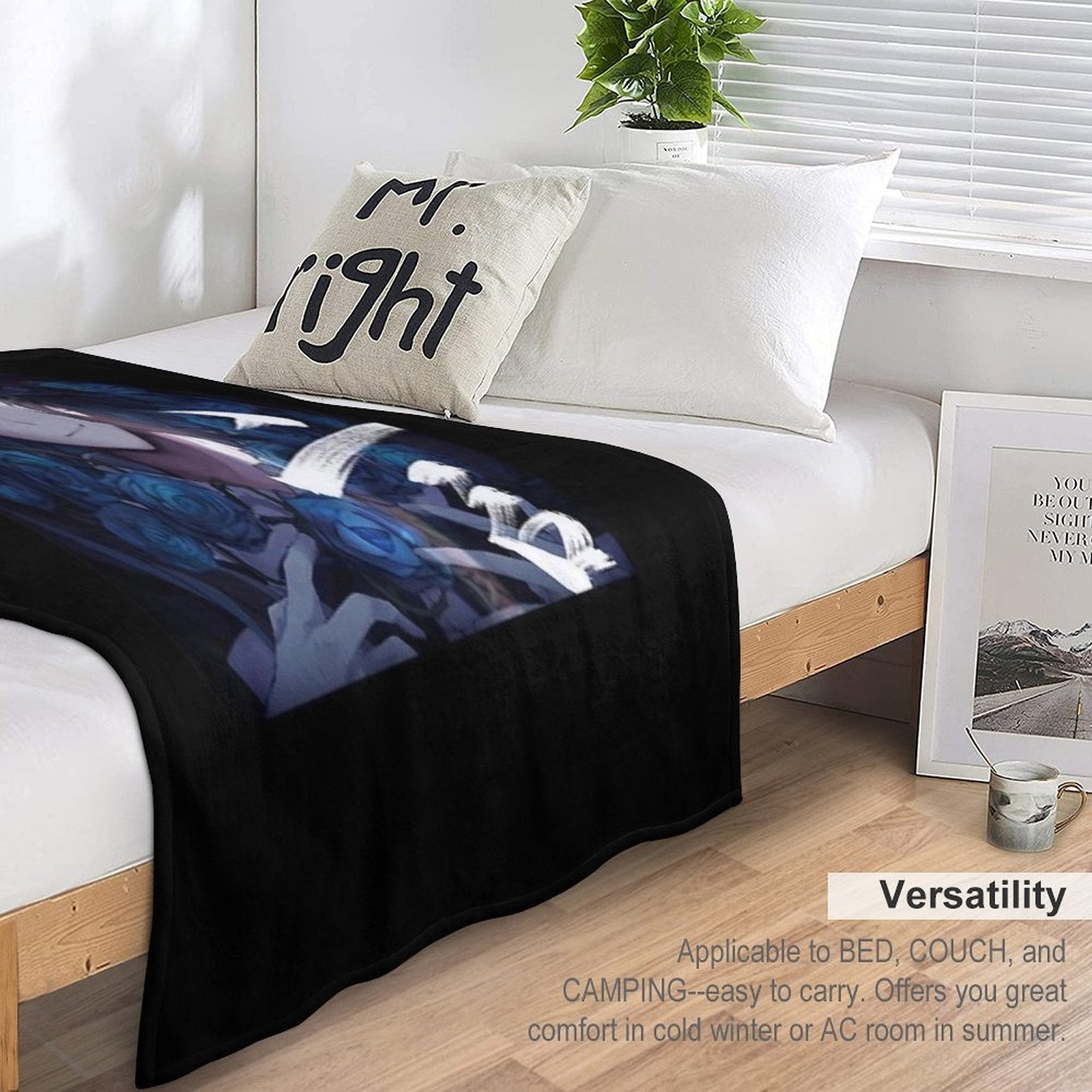 Ado Album Lightweight Throw Blanket